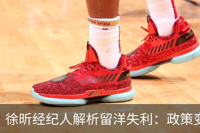 徐昕经纪人解析留洋失利：政策变化致无球可打